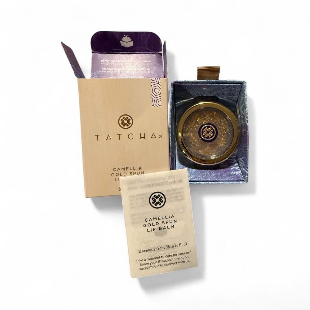 Tatcha Camellia Gold Spun Lip Balm 6g/0.21oz
